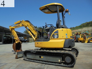 中古建設機械 中古 コマツ KOMATSU 油圧ショベル・バックホー ０．２－０．３立米 PC40MR-3