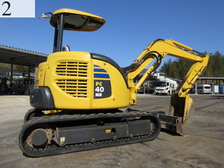 中古建設機械 中古 コマツ KOMATSU 油圧ショベル・バックホー ０．２－０．３立米 PC40MR-3