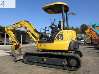 中古建設機械 中古 コマツ KOMATSU 油圧ショベル・バックホー ０．２－０．３立米 PC40MR-3