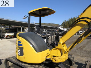 中古建設機械 中古 コマツ KOMATSU 油圧ショベル・バックホー ０．２－０．３立米 PC40MR-3