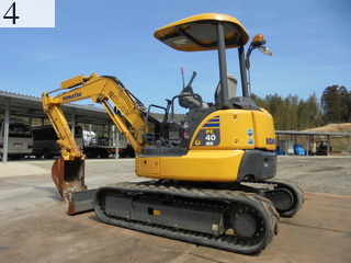 中古建設機械 中古 コマツ KOMATSU 油圧ショベル・バックホー ０．２－０．３立米 PC40MR-3