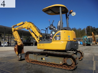 中古建設機械 中古 コマツ KOMATSU 油圧ショベル・バックホー ０．２－０．３立米 PC40MR-3