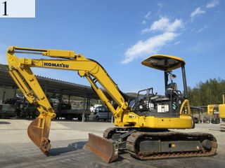 中古建設機械 中古 コマツ KOMATSU 油圧ショベル・バックホー ０．２－０．３立米 PC40MR-3