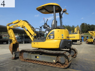 中古建設機械 中古 コマツ KOMATSU 油圧ショベル・バックホー ０．２－０．３立米 PC40MR-3