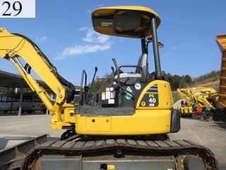 中古建設機械 中古 コマツ KOMATSU 油圧ショベル・バックホー ０．２－０．３立米 PC40MR-3