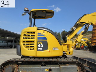 中古建設機械 中古 コマツ KOMATSU 油圧ショベル・バックホー ０．２－０．３立米 PC40MR-3