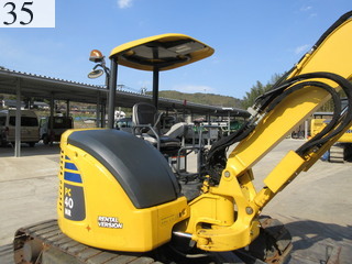 中古建設機械 中古 コマツ KOMATSU 油圧ショベル・バックホー ０．２－０．３立米 PC40MR-3