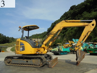 中古建設機械 中古 コマツ KOMATSU 油圧ショベル・バックホー ０．２－０．３立米 PC50MR-2