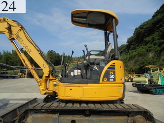 中古建設機械 中古 コマツ KOMATSU 油圧ショベル・バックホー ０．２－０．３立米 PC50MR-2