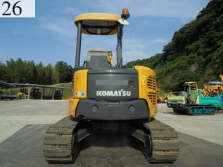 中古建設機械 中古 コマツ KOMATSU 油圧ショベル・バックホー ０．２－０．３立米 PC50MR-2