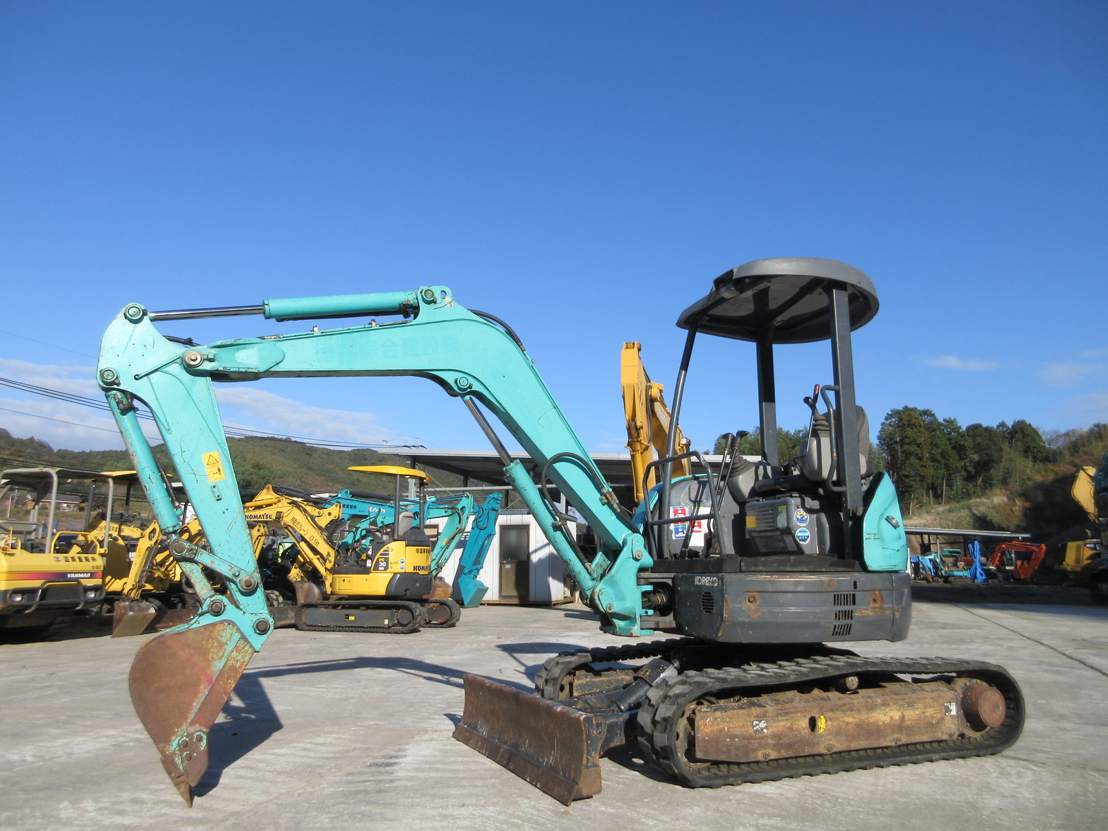 中古建設機械 中古 コベルコ建機 KOBELCO 油圧ショベル・バックホー ０．１立米以下 SK30SR-5