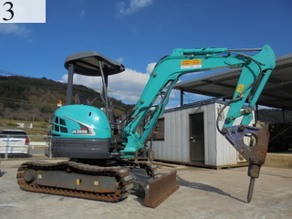 中古建設機械 中古 コベルコ建機 KOBELCO 油圧ショベル・バックホー ０．１立米以下 SK30SR-5