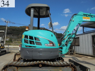 中古建設機械 中古 コベルコ建機 KOBELCO 油圧ショベル・バックホー ０．１立米以下 SK30SR-5