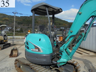 中古建設機械 中古 コベルコ建機 KOBELCO 油圧ショベル・バックホー ０．１立米以下 SK30SR-5