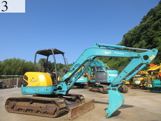 中古建設機械 中古 クボタ KUBOTA 油圧ショベル・バックホー ０．２－０．３立米 U-40-3S