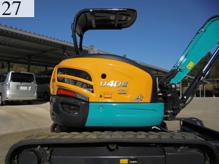 中古建設機械 中古 クボタ KUBOTA 油圧ショベル・バックホー ０．２－０．３立米 U-40-6E