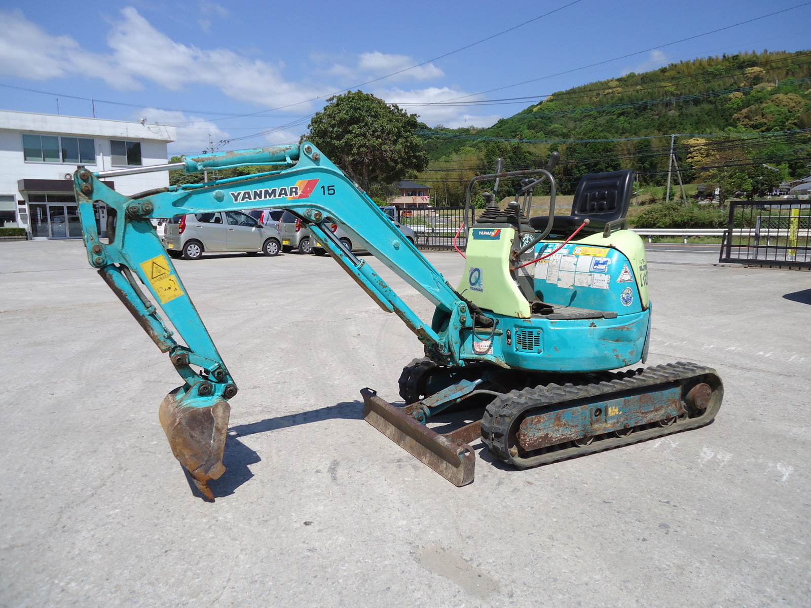 中古建設機械 中古 ヤンマーディーゼル YANMAR 油圧ショベル・バックホー ０．１立米以下 ViO10-1