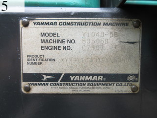 中古建設機械 中古 ヤンマーディーゼル YANMAR 油圧ショベル・バックホー ０．２－０．３立米 ViO40-5B