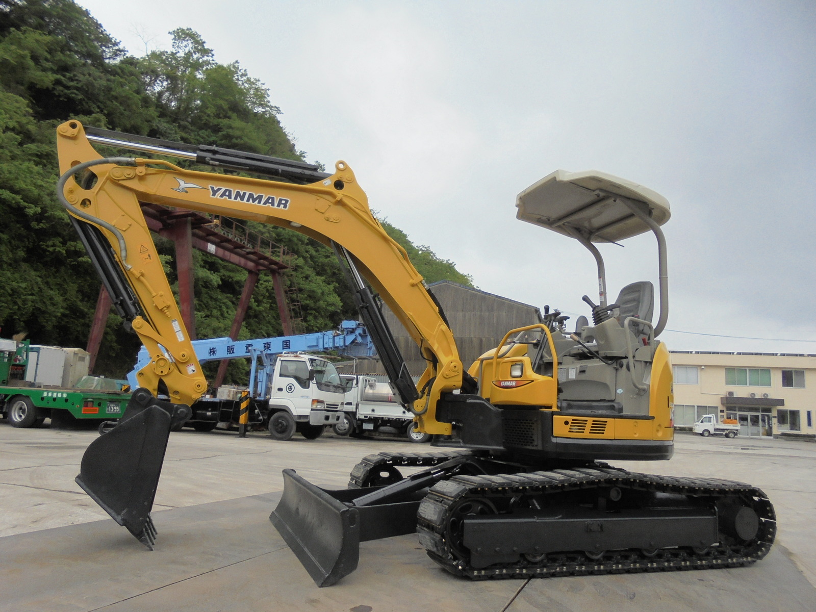 Used Construction Machine Used YANMAR YANMAR Excavator 0.2-0.3m3 ViO40-5B