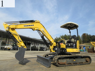 中古建設機械 中古 ヤンマーディーゼル YANMAR 油圧ショベル・バックホー ０．２－０．３立米 ViO45-6