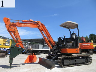 中古建設機械 中古 日立建機 HITACHI 油圧ショベル・バックホー ０．１立米以下 ZX35U-2