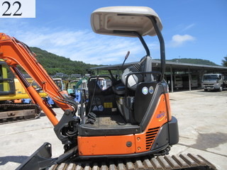 中古建設機械 中古 日立建機 HITACHI 油圧ショベル・バックホー ０．１立米以下 ZX35U-2