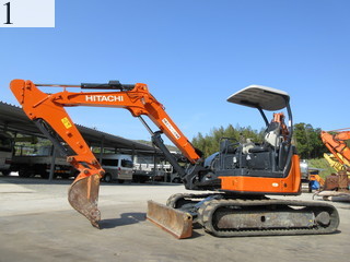 中古建設機械 中古 日立建機 HITACHI 油圧ショベル・バックホー ０．２－０．３立米 ZX40U-3