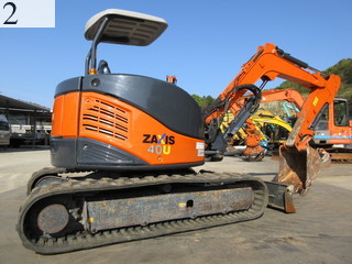 中古建設機械 中古 日立建機 HITACHI 油圧ショベル・バックホー ０．２－０．３立米 ZX40U-3