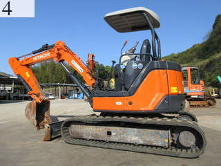 中古建設機械 中古 日立建機 HITACHI 油圧ショベル・バックホー ０．２－０．３立米 ZX40U-3