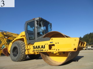 中古建設機械 中古 酒井重工業 SAKAI ローラー 土工用振動ローラー SV512DH-1