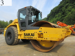 中古建設機械 中古 酒井重工業 SAKAI ローラー 土工用振動ローラー SV512DH-1