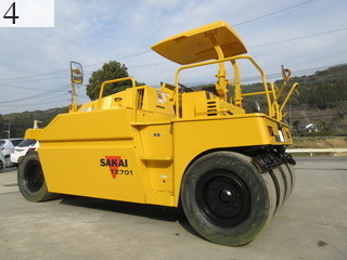 Used Construction Machine Used SAKAI SAKAI Roller Tire rollers TZ701