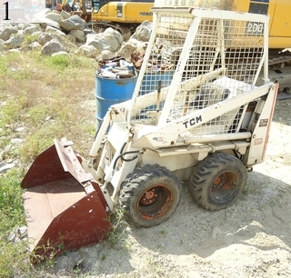 Used Construction Machine Used TCM TCM Skid steer loader Wheel type 315