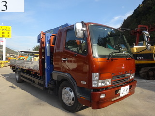 中古建設機械 中古 三菱ふそうトラック・バス MITSUBISHI FUSO トラック 重機運搬車 KL-FK61FLZ