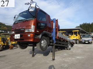 中古建設機械 中古 三菱ふそうトラック・バス MITSUBISHI FUSO トラック 重機運搬車 KL-FK61FLZ