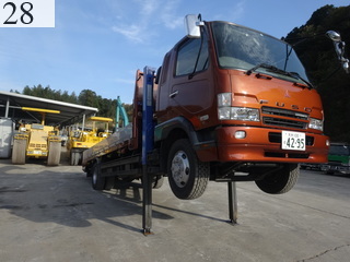 中古建設機械 中古 三菱ふそうトラック・バス MITSUBISHI FUSO トラック 重機運搬車 KL-FK61FLZ