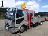 中古建設機械 中古 三菱ふそうトラック・バス MITSUBISHI FUSO トラック 重機運搬車 PDG-FK62FZ