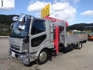 中古建設機械 中古 三菱ふそうトラック・バス MITSUBISHI FUSO トラック 重機運搬車 PDG-FK62FZ