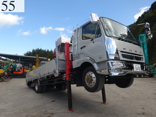 中古建設機械 中古 三菱ふそうトラック・バス MITSUBISHI FUSO トラック 重機運搬車 PDG-FK62FZ