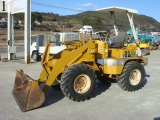 Used Construction Machine Used KAWASAKI KAWASAKI Wheel Loader smaller than 1.0m3 40ZII