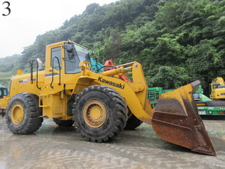 Used Construction Machine Used KAWASAKI KAWASAKI Wheel Loader bigger than 1.0m3 85ZV-2