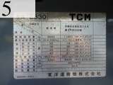 中古建設機械 中古 TCM 東洋運搬機 TCM ホイール・ローダ １．０立米以上 E830