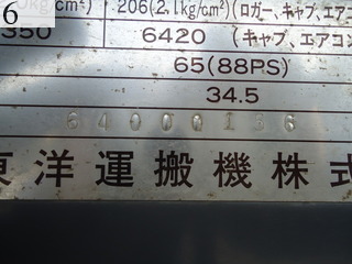 中古建設機械 中古 TCM 東洋運搬機 TCM ホイール・ローダ １．０立米以上 E830