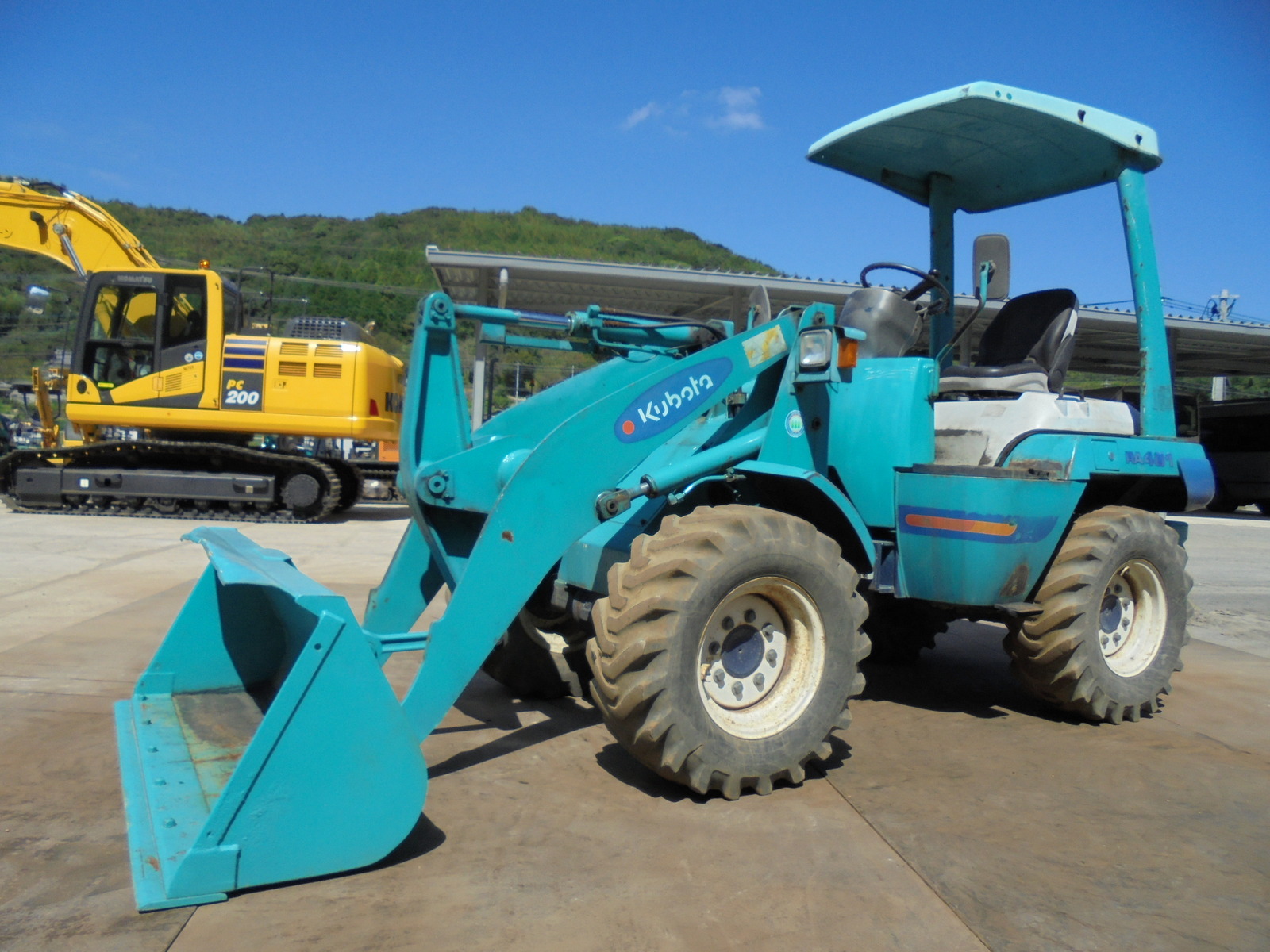 Used Construction Machine Used KUBOTA KUBOTA Wheel Loader smaller than 1.0m3 RA401