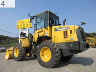 Used Construction Machine Used KOMATSU KOMATSU Wheel Loader bigger than 1.0m3 WA100-6