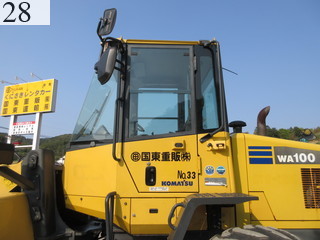 Used Construction Machine Used KOMATSU KOMATSU Wheel Loader bigger than 1.0m3 WA100-6