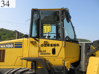 Used Construction Machine Used KOMATSU KOMATSU Wheel Loader bigger than 1.0m3 WA100-6