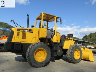 Used Construction Machine Used KOMATSU KOMATSU Wheel Loader bigger than 1.0m3 WA100-6