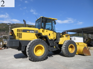 中古建設機械 中古 コマツ KOMATSU ホイール・ローダ １．０立米以上 WA270-6