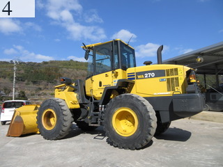 中古建設機械 中古 コマツ KOMATSU ホイール・ローダ １．０立米以上 WA270-6